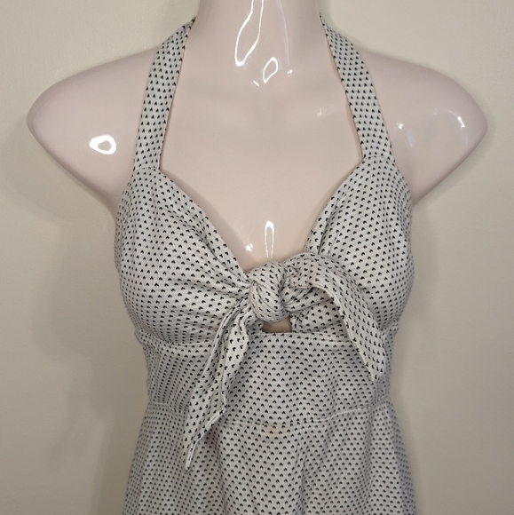 BETSEY JOHNSON retro dress white black small - Picture 3 of 13